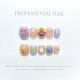 【1116】Patrick Star Nail Kit Shiny Cartoon Patterns & DIY Playful Accessories
