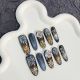 【1126】Rainbow Firework Nail Art Shiny Rainbow Patterns & DIY Festive Accessories