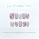 【1133】Purple Tang Nail Kit Shiny Purple Tones & DIY Elegant Accessories