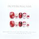 【1166】Christmas Elk Nail Art Shiny Elk Patterns & DIY Festive Accessories