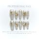 【1171】Gilded Years Nail Kit Shiny Gold Tones & DIY Vintage Accessories