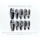 【1172】Dark Glory Nail Art Shiny Dark Patterns & DIY Mysterious Accessories