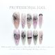 【1173】Spider Nail Kit Shiny Spider Patterns & DIY Edgy Accessories