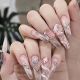 【1200】Pink Baby Snake Nail Art Shiny Snake Patterns & DIY Cute Accessories