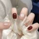 【1211】Gilded Cat Eye Nail Kit Shiny Cat Eye Polish & DIY Elegant Accessories