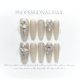 【1233】Urban Celebrity Nail Art Shiny Elegant Patterns & DIY Chic Accessories