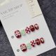 【1239】Fortune Lion Nail Art Shiny Lion Patterns & DIY Lucky Accessories