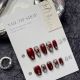 【Multi-Nail Type】Buccellati Nail Art Shiny Engraved Decor & DIY Luxury Accessories