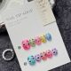 【1244】Funny Little Eye Nail Kit Shiny Funny Patterns & DIY Playful Accessories