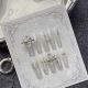 【1261】Butterfly Breaking Cocoon Nail Kit Shiny Butterfly Patterns & DIY Dynamic Accessories