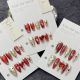 【Multi-Nail Type】New Year Armor Nail Kit Shiny Bold Decor & DIY Festive Accessories