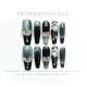 【1280】Gatling Nail Art Shiny Bold Patterns & DIY Edgy Accessories