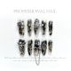 【1289】Sweet Cool Heavy Metal Nail Art Shiny Metallic Tones & DIY Bold Accessories