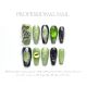【1291】Cyberpunk Nail Art Shiny Tech Patterns & DIY Edgy Accessories