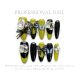 【1298】Butterfly Double Fly Nail Art Shiny Wing Patterns & DIY Romantic Accessories