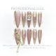 【1314】Princess Celebrity Nail Kit Shiny Elegant Patterns & DIY Premium Accessories