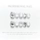 【1327】Chasing Light Bamboo Forest Nail Art Shiny Bamboo Patterns & DIY Fresh Accessories