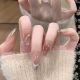 【Multi-Nail Type】Tea Face Joy Nail Kit Shiny Tea Patterns & DIY Fresh Accessories
