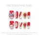 【1355】Lion Dance Nail Kit Shiny Lion Patterns & DIY Traditional Accessories