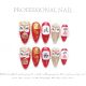 【1372】Relief Lion Dance Nail Art Shiny Lion Patterns & DIY Traditional Accessories