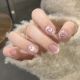 【1407】Heartbeat Signal Nail Art Shiny Heart Patterns & DIY Romantic Accessories