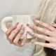 【1412】Melaleuca Cheek Brown Nail Kit Shiny Warm Tones & DIY Trendy Accessories