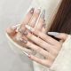 【1415】Ice Snow Christmas Nail Art Shiny Snow Patterns & DIY Festive Accessories