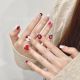 【1422】Princess French Nail Art Shiny French Tips & DIY Elegant Accessories