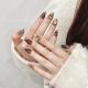 【1423】Melaleuca Celebrity Nail Kit Shiny Warm Tones & DIY Elegant Accessories