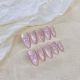 【1447】Ice Crystal Butterfly Nail Art Shiny Wing Patterns & DIY Cool Accessories