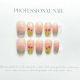 【1463】Tulip Cat Eye Nail Kit Shiny Cat Eye Polish & DIY Flower Accessories