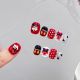 【1490】Cute Mickey Nail Art Shiny Character Patterns & DIY Playful Accessories