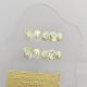 【1512】Fresh Camellia Nail Kit Shiny Flower Patterns & DIY Elegant Accessories