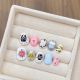【1515】Hand-Painted Cat Nail Kit Shiny Cat Patterns & DIY Cute Accessories