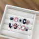 【1557】Dark Night Cat Nail Art Shiny Cat Patterns & DIY Mysterious Accessories