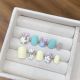 【1561】Mint Ice Cream Nail Art Shiny Green Tones & DIY Sweet Accessories