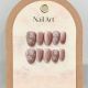 【1570】Misty Rose Nail Kit Shiny Rose Patterns & DIY Mysterious Accessories