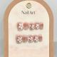 【1572】Gentle Cherry Blossom Nail Art Shiny Flower Patterns & DIY Soft Accessories