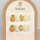 【1578】Summer Pineapple Nail Art Shiny Fruit Patterns & DIY Fresh Accessories