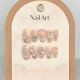 【1583】Pastoral Scenery Nail Kit Shiny Nature Patterns & DIY Fresh Accessories