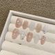 【1594】Gilded Smudge Nail Art Shiny Gold Tones & DIY Elegant Accessories