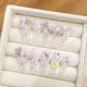 【1624】Rainbow Polka Dot Nail Kit Shiny Dot Patterns & DIY Fresh Accessories