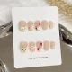 【1633】Cartoon French Nail Art Shiny Cartoon Patterns & DIY Playful Accessories