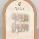 【1640】Dried Rose Nail Art Shiny Rose Patterns & DIY Vintage Accessories