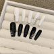 【1642】Mandarin Duck Rose Nail Kit Shiny Rose Patterns & DIY Romantic Accessories