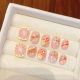【1647】Fresh Lemon Nail Art Shiny Yellow Tones & DIY Fresh Accessories