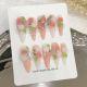 【1648】Rose Manor Nail Kit Shiny Rose Patterns & DIY Romantic Accessories