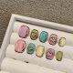 【1654】Dopamine Comic Nail Art Shiny Colorful Patterns & DIY Playful Accessories