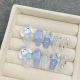 【1671】Ice Transparent Cinnamoroll Nail Kit Shiny Cartoon Patterns & DIY Cute Accessories