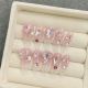 【1694】Ice Transparent Gradient Nail Art Shiny Transparent Tones & DIY Cool Accessories